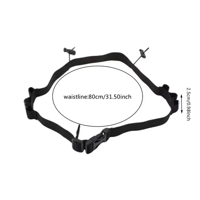 Ceinture porte-dossard pour course en plein air
