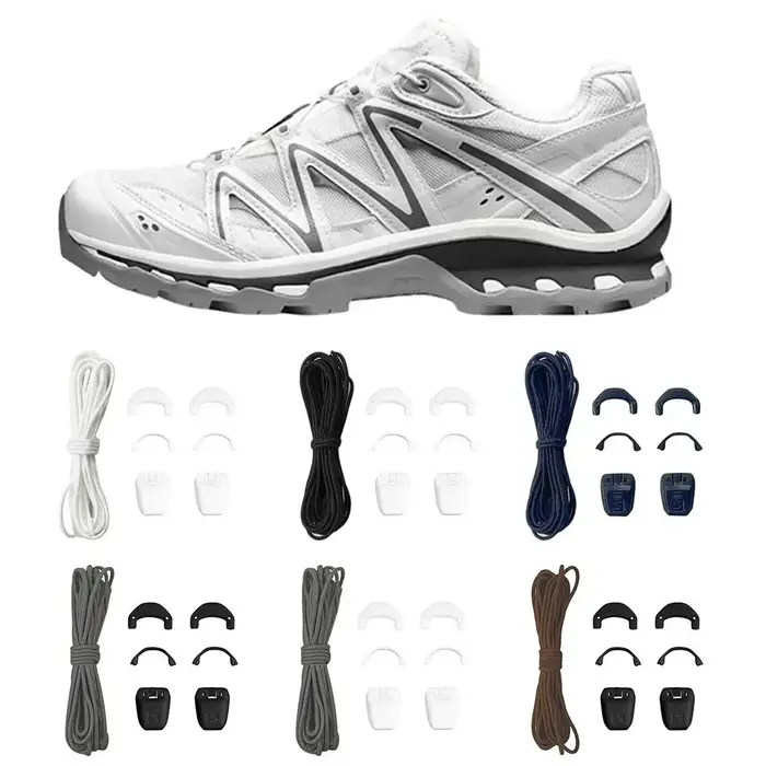Lacets de tennis ronds sans attaches