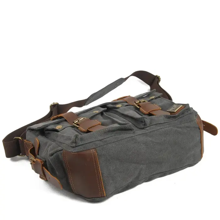 Sac pour appareil photo avec sac en cuir véritable