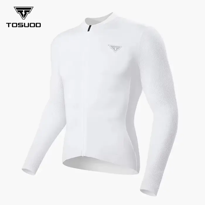 TOSUOD – couche de Base respirante et haut de Compression à manches longues pour hommes