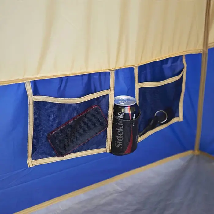 600*600 cm famille Camping tente de loisirs en plein air quatre chambres un Hall ombre énormes tentes extérieures personnalisées