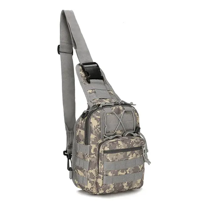 Sac à bandoulière d'extérieur, sac à bandoulière étanche, sac de poitrine, sac à main de vélo de sport de plein air pour hommes