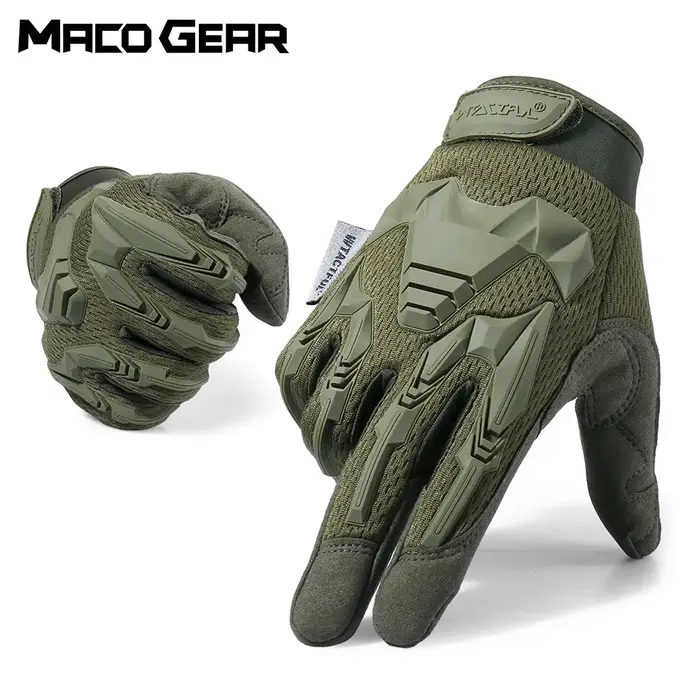 Gants tactiques d'extérieur camouflage gants de cyclisme Sport randonnée escalade Paintball tir chas