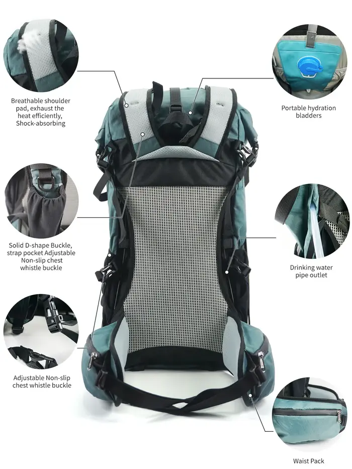 Sac à dos de Camping de randonnée en plein air 40l