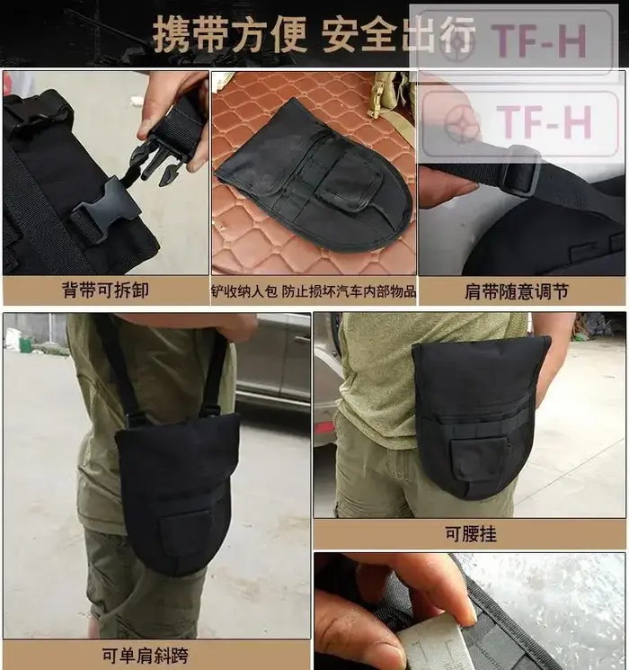 Sac de pelle d'extérieur multifonctionnel Molle