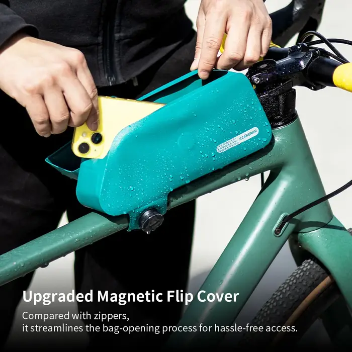 Sacoche magnétique pour vélo