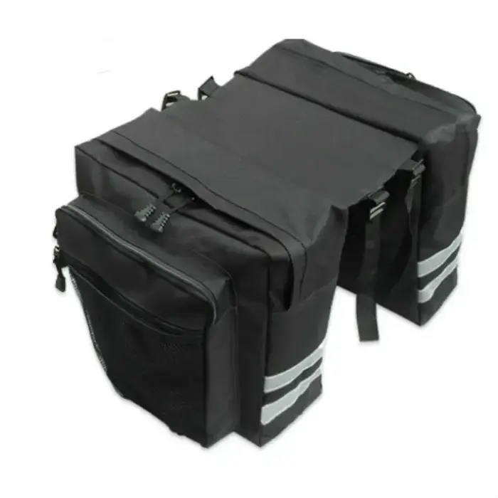 Sac de Transport Vélo pour Porte-Bagages Arrière, Sacoche de Selle Double Côté, Sac de Vélo Durable 