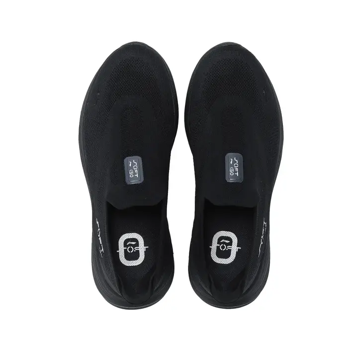 Li-Ning Chaussures de marche décontractées en tricot SOFT GO 2 pour hommes