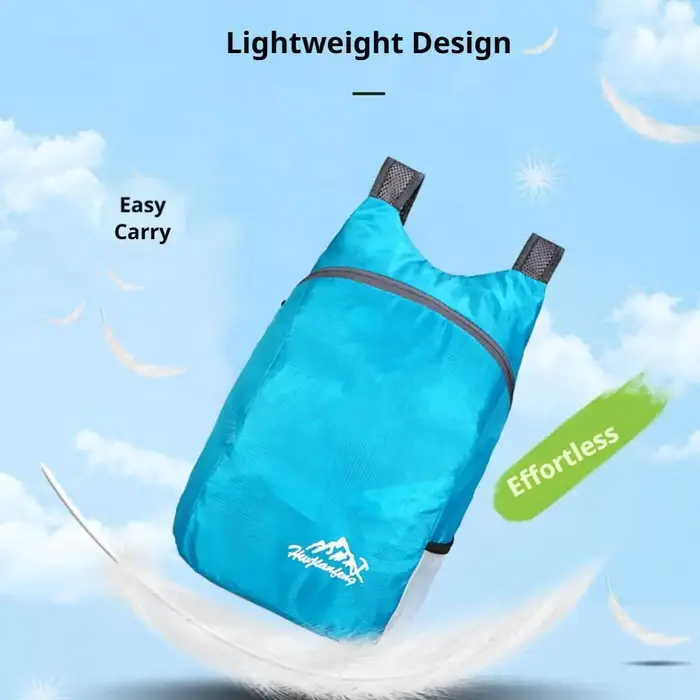 Sac pliable ultraléger pour hommes et femmes, sac à dos étanche de grande capacité, sacs de voyage portables légers, sac à dos de sport de plein air