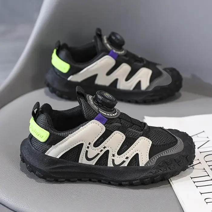 Chaussures de sport pour enfants, baskets légères et respirantes, antidérapantes, résistantes à l'us