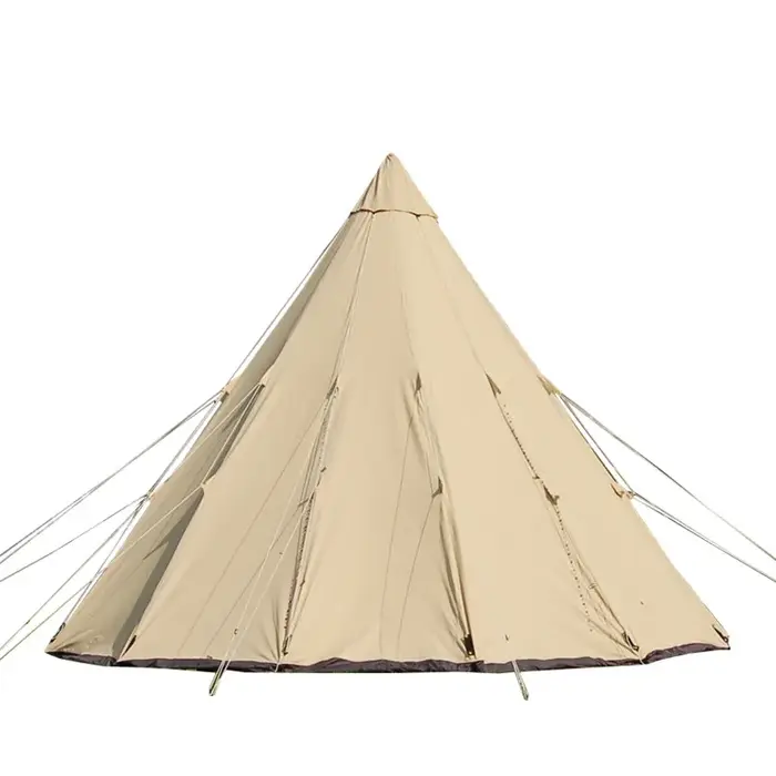 Tente Wigwam de camping pour 5 à 8 personnes, style festival