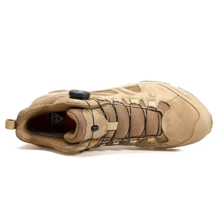 HUMTTO – bottes de randonnée en cuir imperméables pour hommes, chaussures d'extérieur, de sport, d'e
