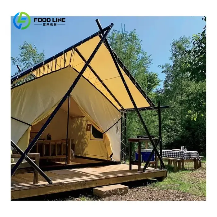 Tente de camping personnalisée de luxe pour la famille