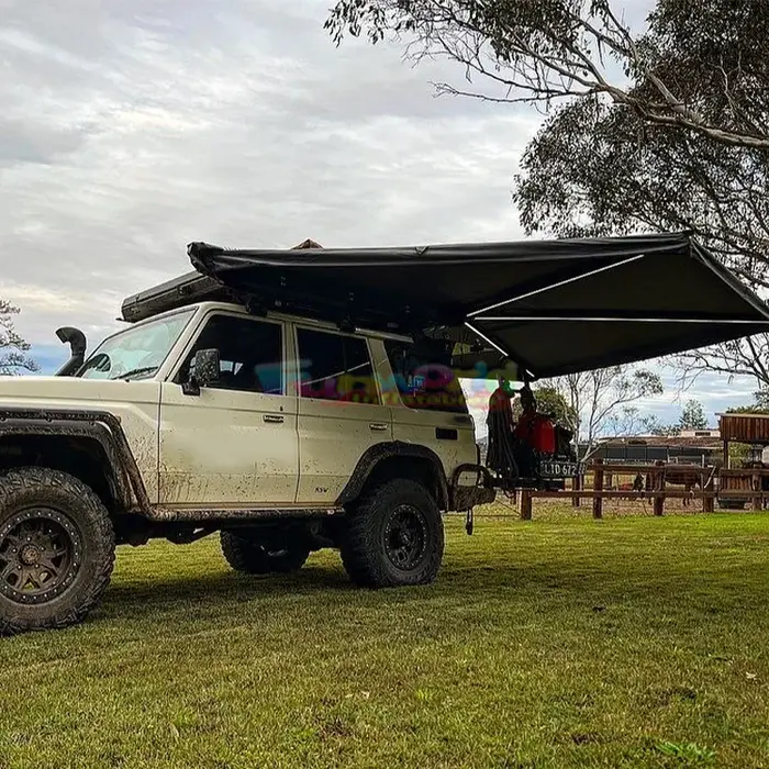 Auvent latéral de toit pour camping-car 4x4