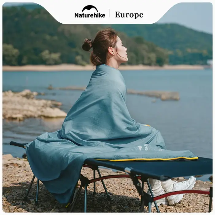Naturehike – sac de couchage d'extérieur ultraléger, enveloppe d'hiver épissable, pour Camping, couette en coton imperméable pour adultes