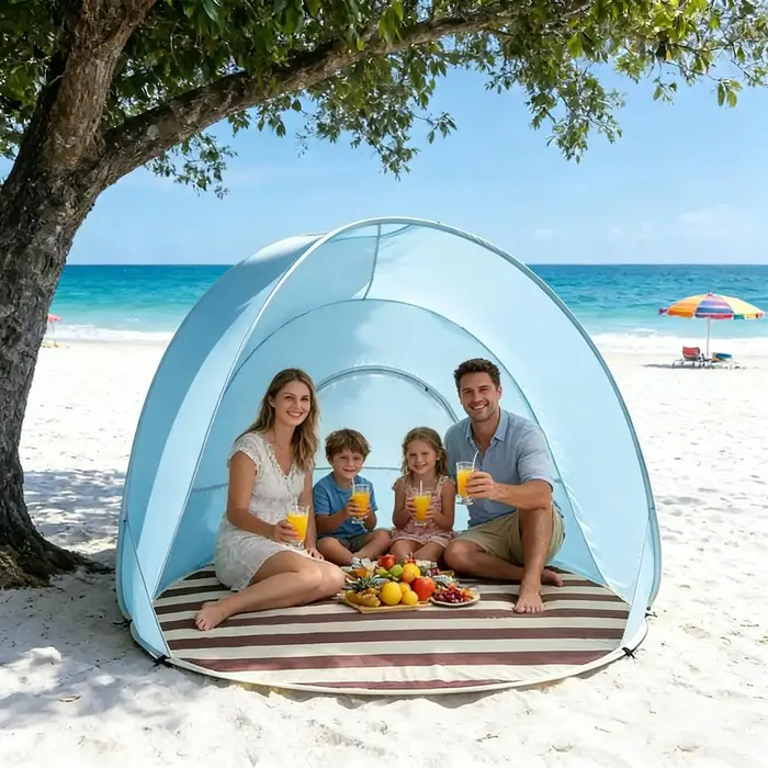 Tente de plage portable