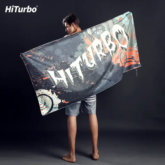 Serviette de bain absorbante à séchage rapide