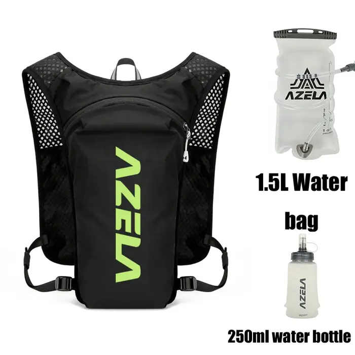 5L sac de vélo en plein air Trail course ultraléger sac à dos hydratation Jogging gilet hommes respirant Marathon