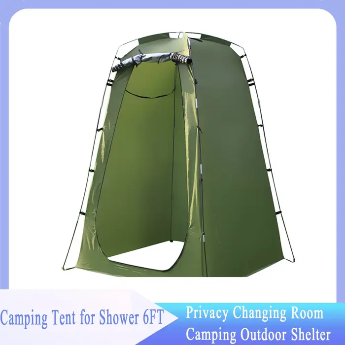 Tente de Camping pour douche 6 pieds