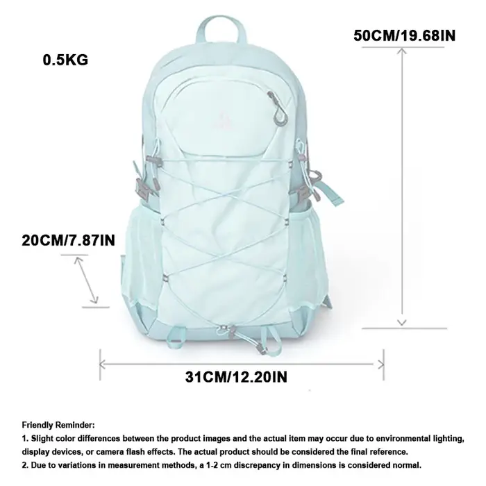 Sac à dos de sport de plein air de grande capacité 35L