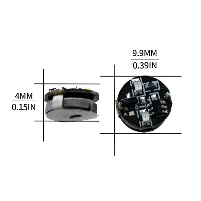 Lampe à commande magnétique à 2 LED