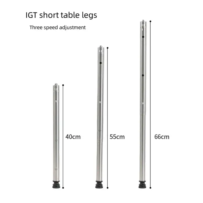 Cadre Igt extérieur Camping IGT 2/3 unité Table conseil IGT combinaison gratuite Table Barbecue en a