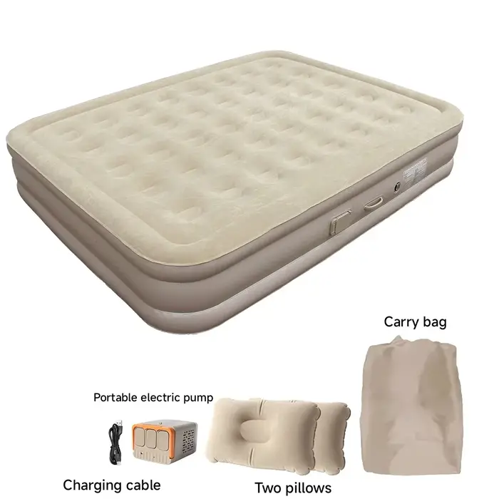 Matelas pneumatique gonflable Queen 16i "avec pompe intégrée