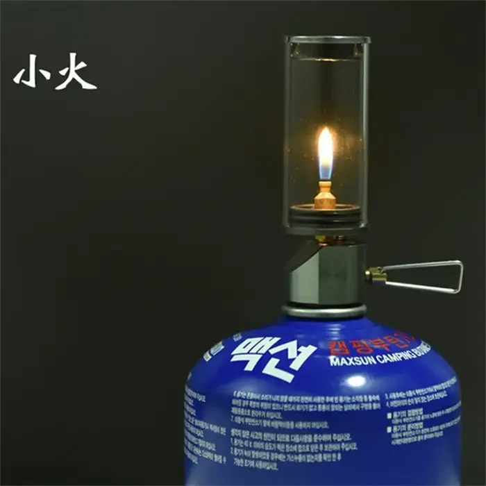 Lampe à bougie de camping