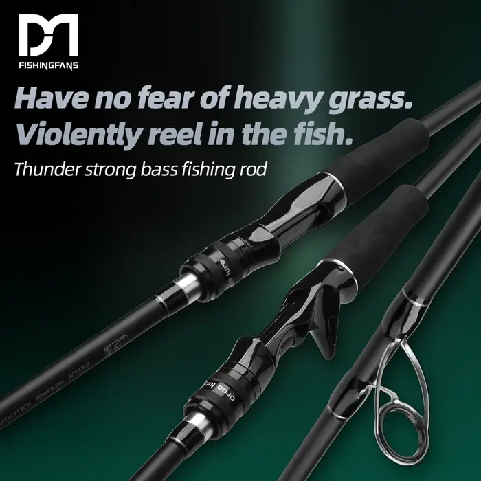 FISHINGFANS ORCA SUPER DUR XXH HAUTE CARBON EVA POIGNLE EXTRA DUR SPINNING CASTING SNAKEHEAD Pêche H