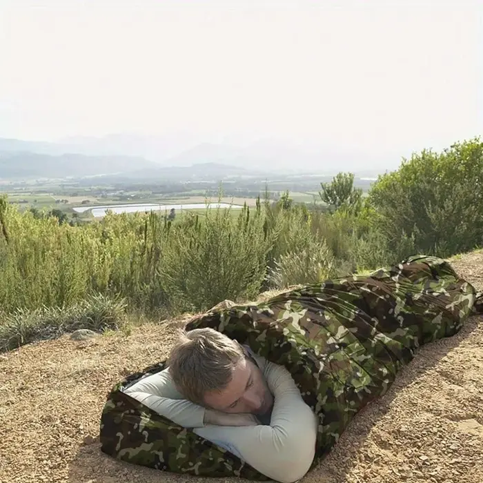Enveloppe numérique Camouflage sac de couchage Camping en plein air