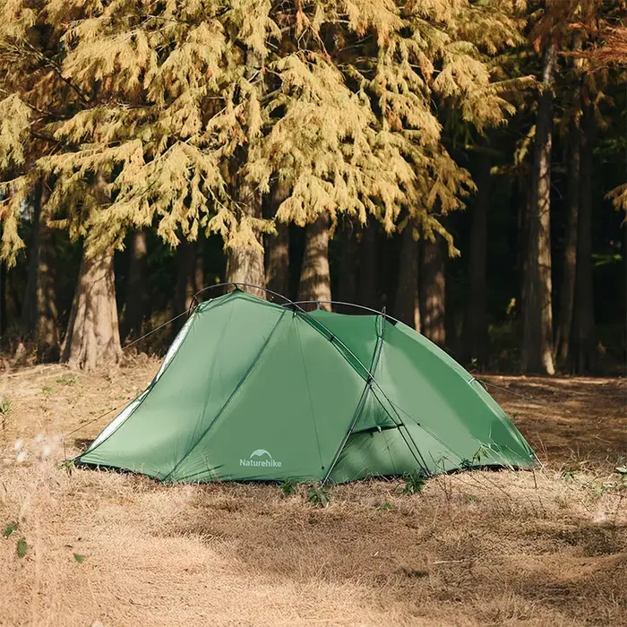 Naturehike Hillock 6 tente de camping pour 2 personnes étanche PU2000mm UPF50 + abri solaire une pièce un salon
