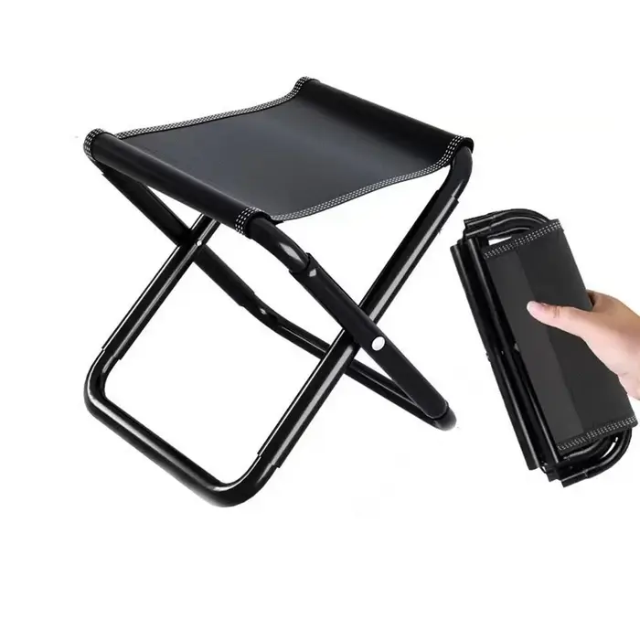 Banc pliable d'extérieur, outil de randonnée, repose-pieds, siège, tabouret de pique-nique, tabouret de camping, tabouret pliable, chaise pliante, chaise de pêche