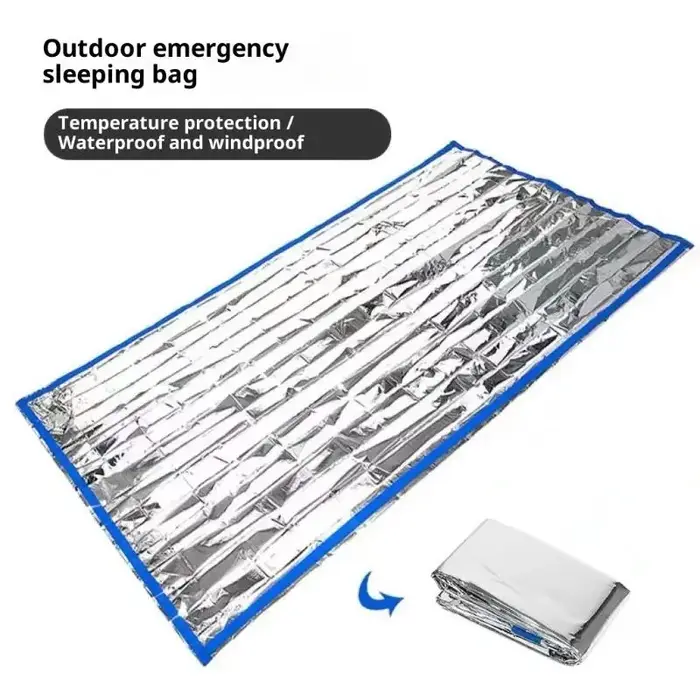 Sac de couchage de survie d'urgence Portable et étanche