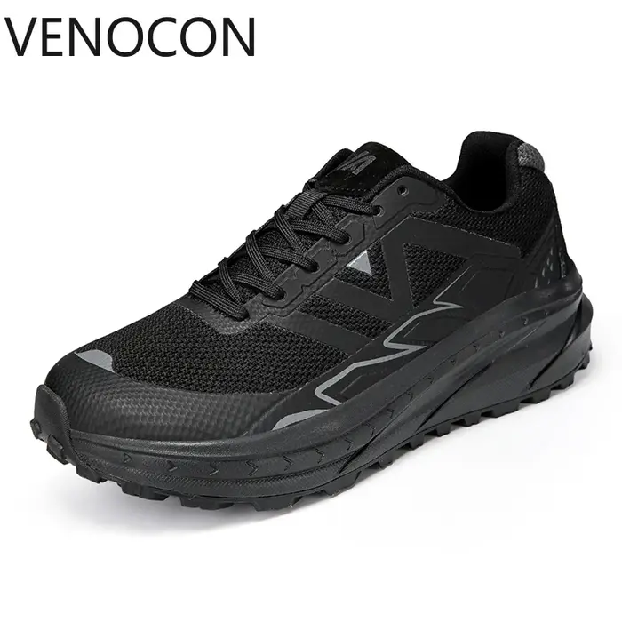 VENOBurgos-Bottes de randonnée pieds nus pour hommes et femmes, tricots supérieurs, baskets minimali