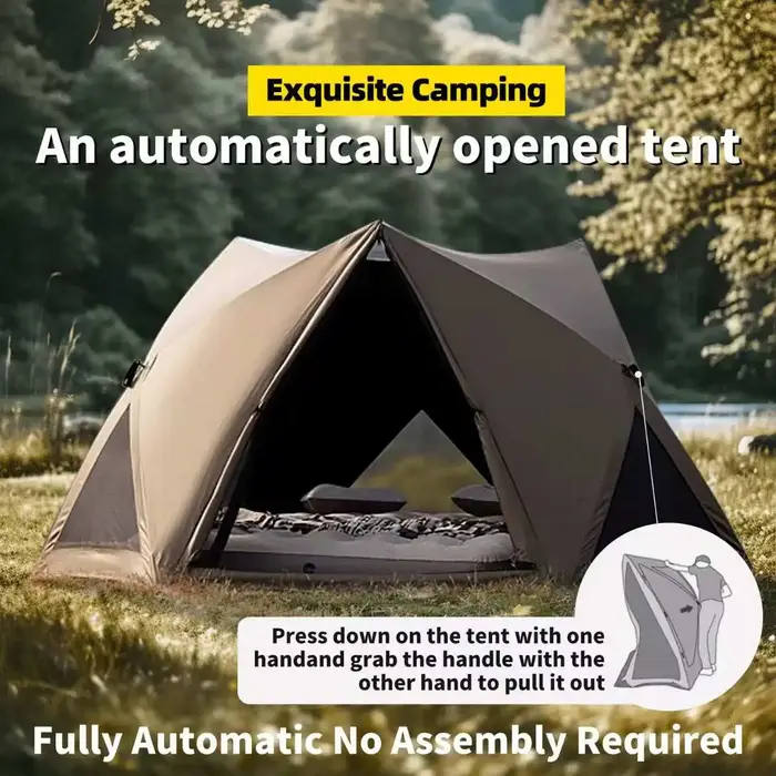 Tente de camping pliable portable