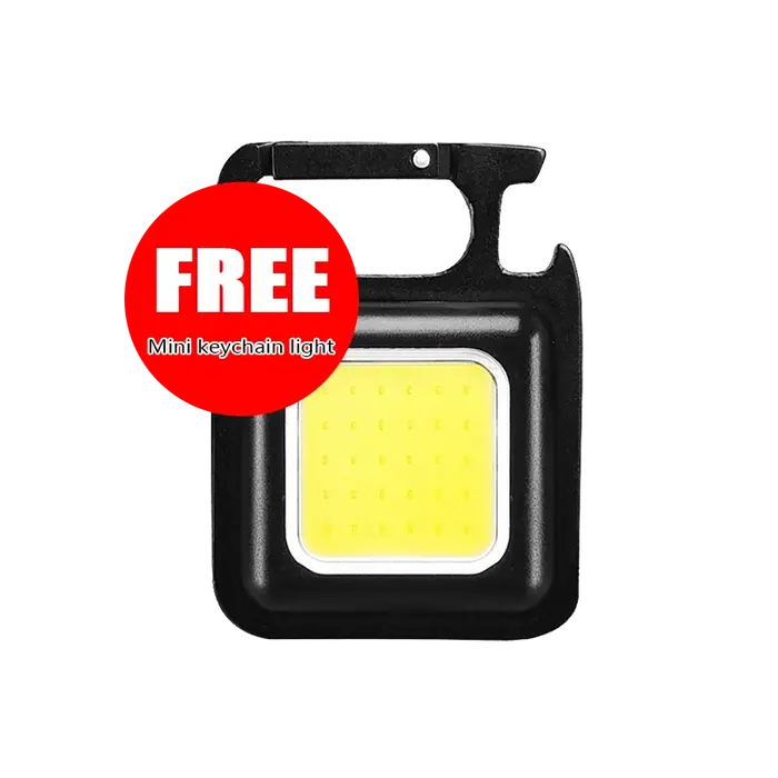 Lampe de poche LED Ultra lumineuse 2000LM type-c Rechargeable longue portée Zoom torche tactique ext
