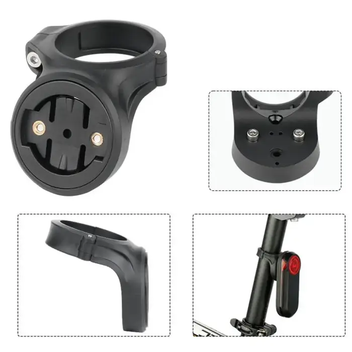 Support de lampe pour selle de vélo