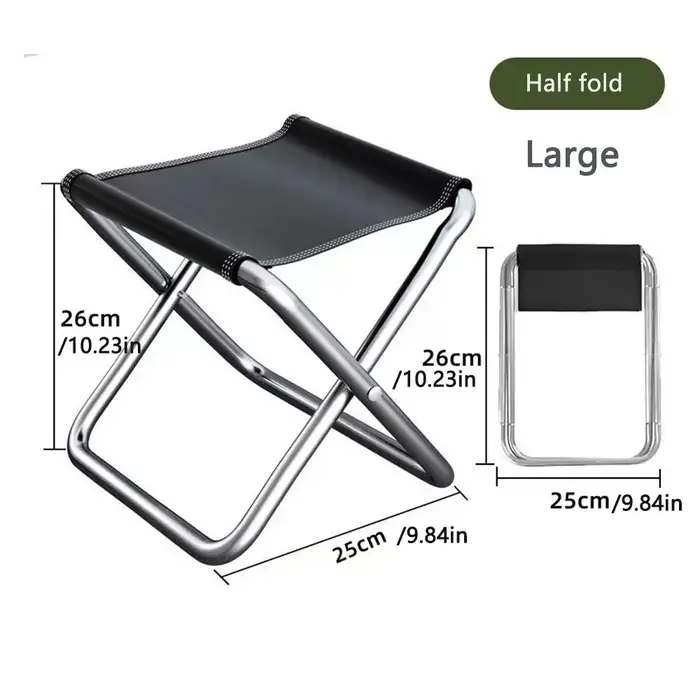 Banc pliable d'extérieur, outil de randonnée, repose-pieds, siège, tabouret de pique-nique, tabouret de camping, tabouret pliable, chaise pliante, chaise de pêche