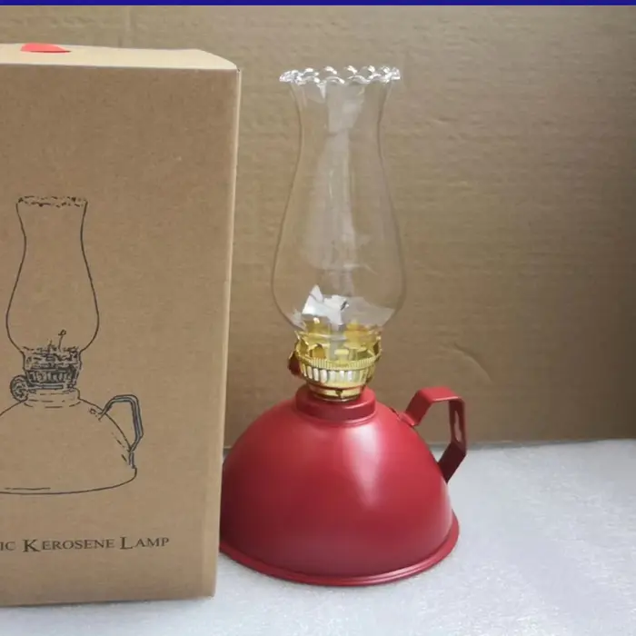 Lampe à kérosène rétro classique pour camping en plein air