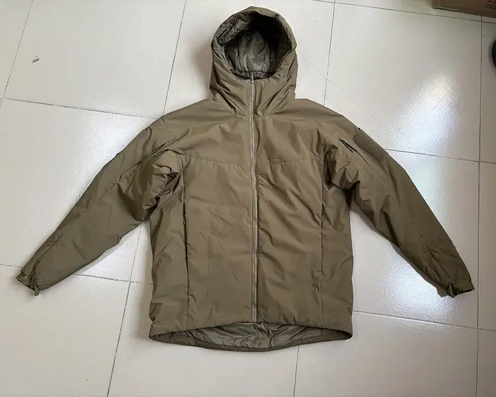 Lea 2-Veste en coton épais pour hommes, imperméable, sweat à capuche coupe-vent, étiquette argentée,