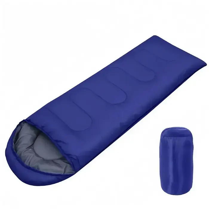 Sac de couchage ultraléger imperméable 4 saisons, enveloppe chaude pour le camping, la randonnée et les voyages en plein air