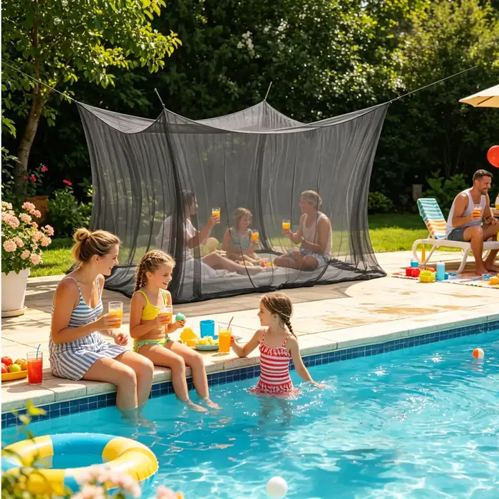 Moustiquaire d'extérieur pour camping