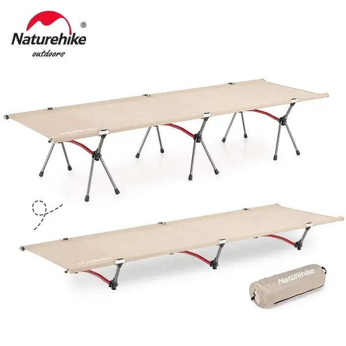 Naturehike – lit de Camping ultraléger et pliable, lit de randonnée Portable, tente de voyage en ple