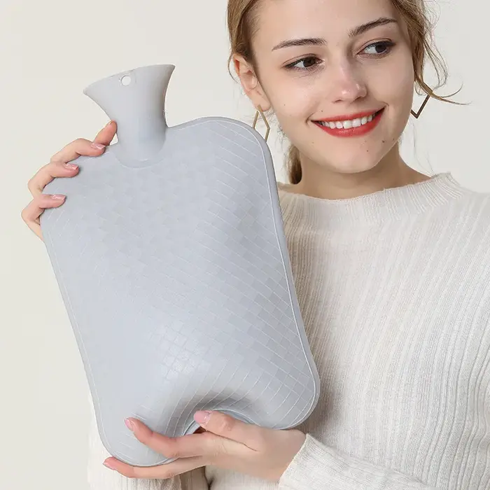 Sac d'eau chaude 3L, bouteille d'eau chaude de grande capacité