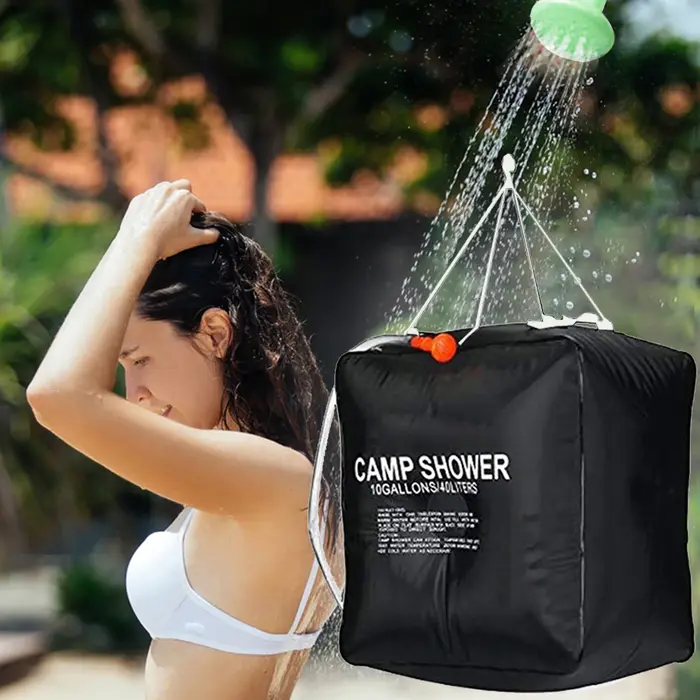 Sac de douche de camping 40L