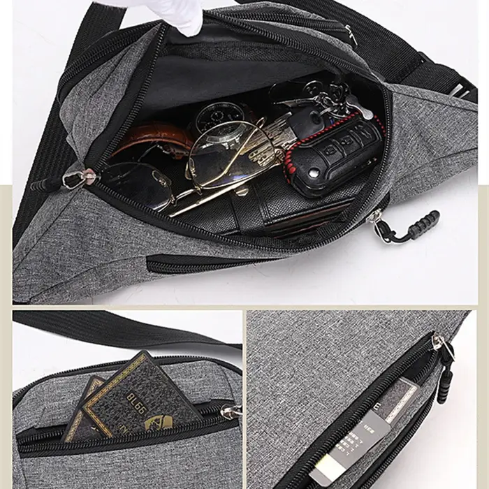 Sac de poitrine étanche pour hommes
