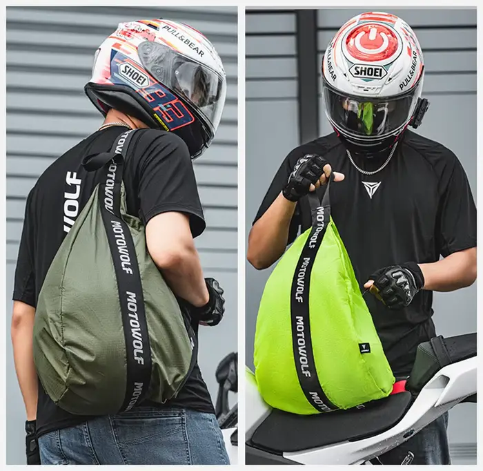 Sacs de casque de Moto pour hommes et femmes, sacs de voyage réfléchissants de grande capacité, sac à dos pour casque de Moto, accessoires