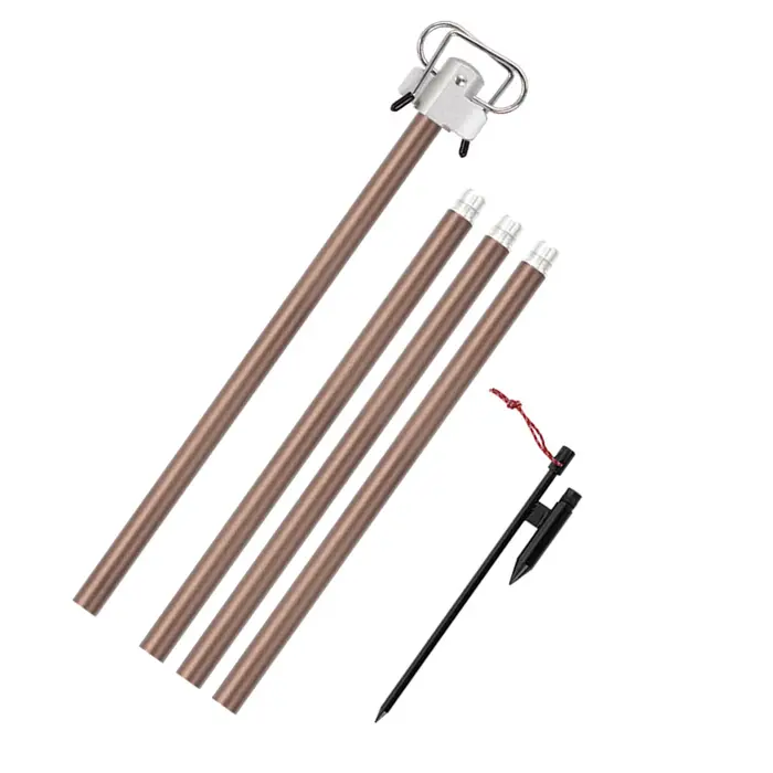 Poteau de lampe pliant de Camping Portable