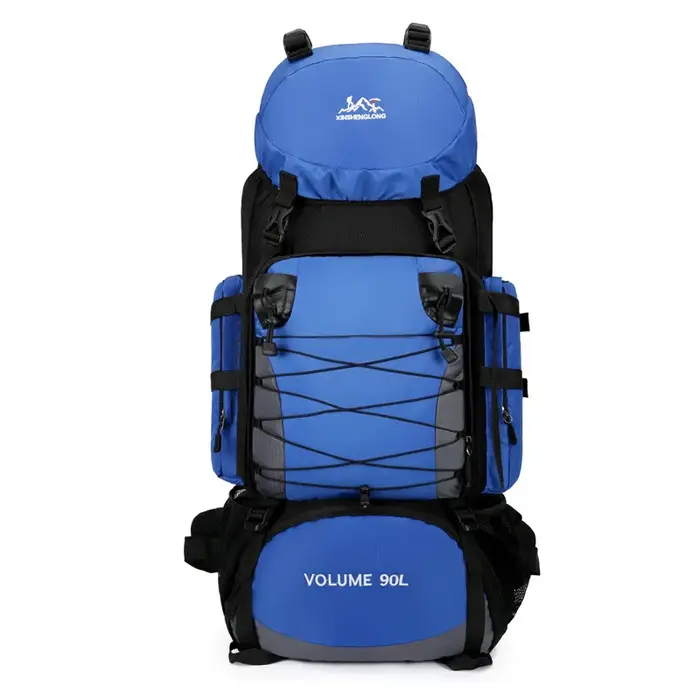 Sac à dos de randonnée imperméable Molle 90L pour l'extérieur
