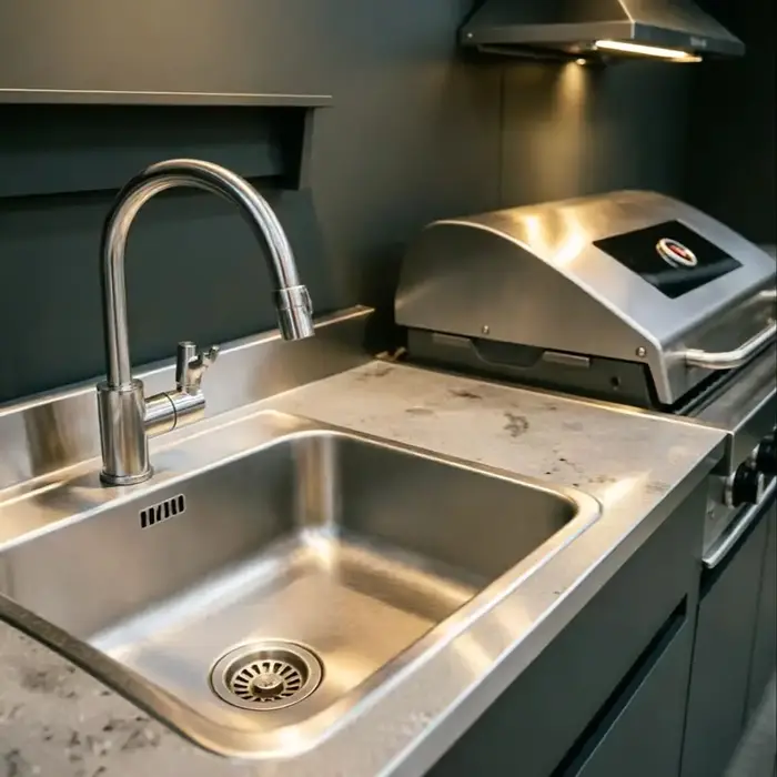 Cuisine extérieure pratique complète